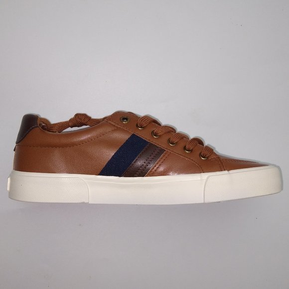 NAUTICA Men's Leather Lace Up Sport Casual Sneakers. SIZE 7.5 - Picture 2 of 6